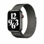 variatie Milanees bandje voor de Apple Watch 42-44-45-49mm – Donkergrijs