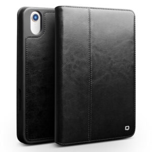 Qialino Leren Smart Case hoes iPad Mini 6 - Zwart 1