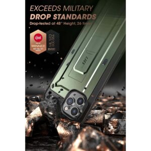 SUPCASE 360° Backcover Hoesje Met Screen Protector iPhone 13 Pro Max - Groen 2