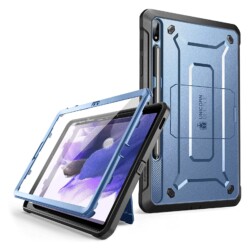Supcase Full Cover Hoes Samsung Galaxy Tab S7 FE - Blauw