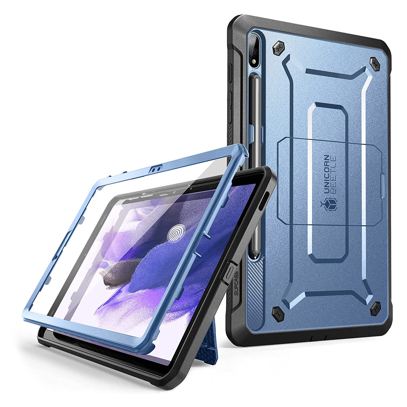 SUPCASE Full Cover Hoes Samsung Galaxy Tab S7 FE (FAN-Edition) – 12.4 inch – Blauw 1 SUPCASE Full Cover Hoes Samsung Galaxy Tab S7 FE (FAN-Edition) - 12.4 inch - Blauw 1