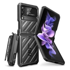 Supcase UB Pro Samsung Galaxy Z Flip 3 Hoesje – Zwart