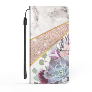 Samsung Galaxy A12 bookcase hoesje - Bloemen 2