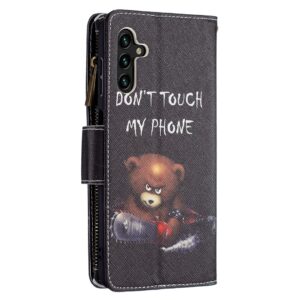 Samsung Galaxy A13 5G Wallet Hoesje - Don't Touch Me 3