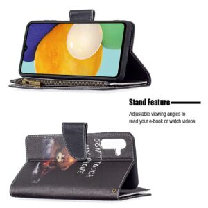Samsung Galaxy A13 5G Wallet Hoesje - Don't Touch Me 4