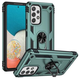 Samsung Galaxy A53 Ringhouder Hoesje – Groen