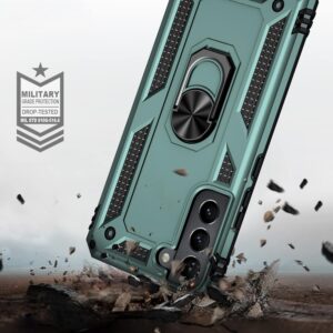 Samsung Galaxy S22 Ringhouder Hoesje - Groen 5