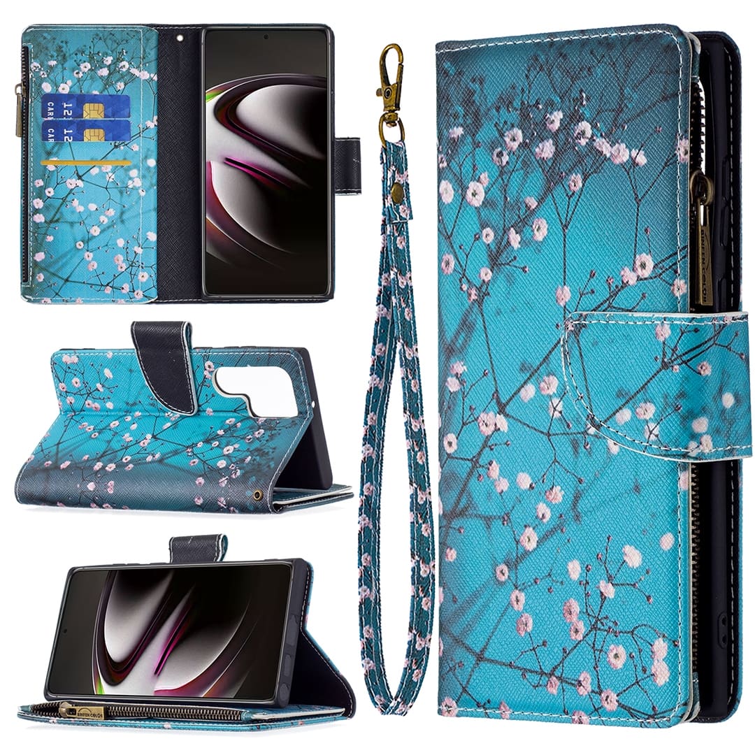 Samsung Galaxy S22 Ultra Wallet Hoesje - Japanse Sierkers 1