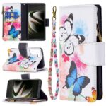 variatie Samsung Galaxy S22 Plus Wallet Hoesje – Vlinder