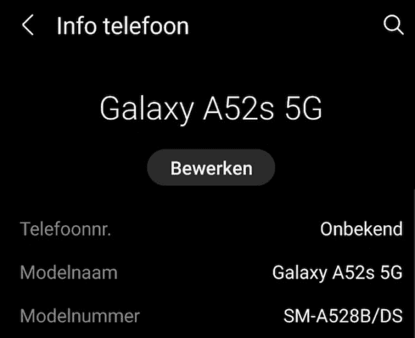 Je Samsung telefoon herkennen