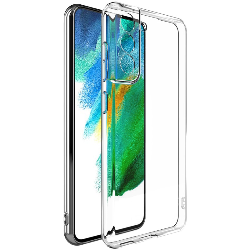 Siliconen Hoesje Samsung Galaxy S21 FE Transparant