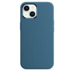 variatie Siliconen Apple Magnetisch hoesje iPhone 13 – IJsblauw
