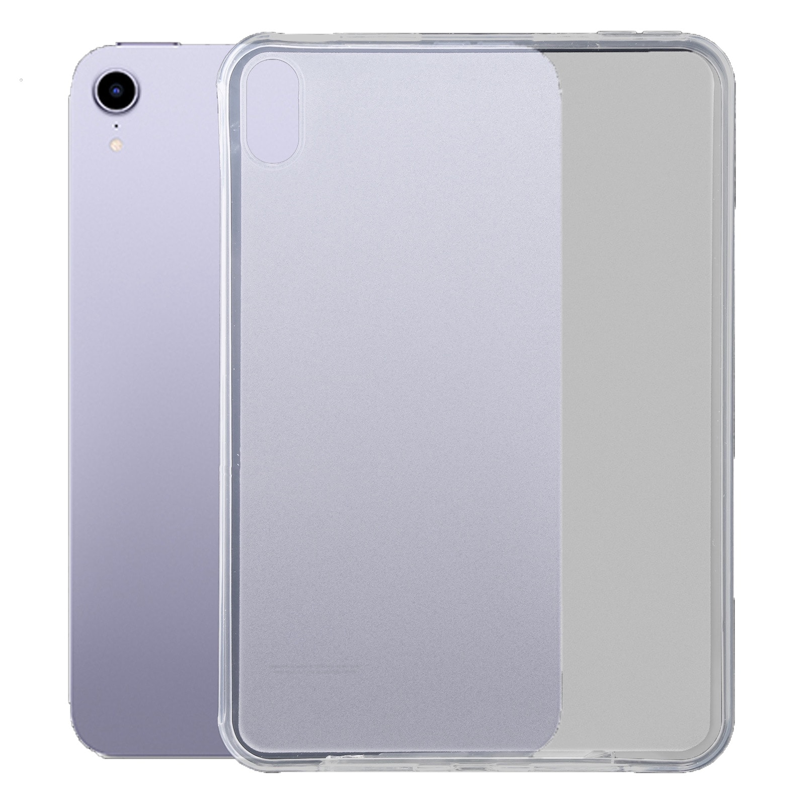Siliconen hoes iPad Mini 6 – 8.3 inch – Transparant 1 Siliconen hoes iPad Mini 6 – 8.3 inch – Transparant 1