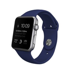 Sportbandje voor Apple Watch 1-9 series 38-40-41mm – Donkerblauw