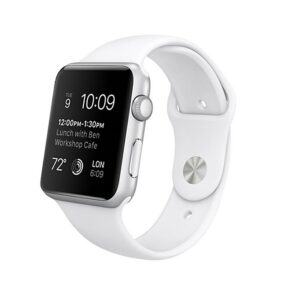 Sportbandje voor Apple Watch 1-9 en Apple Watch Ultra (1/2) series 42-44-45-49mm – Wit