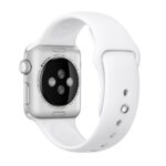 Sportbandje voor Apple Watch 1-9 en Apple Watch Ultra (1/2) series 42-44-45-49mm - Wit - 1