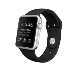 Sportbandje voor Apple Watch 1-9 en Apple Watch Ultra (1/2) series 42-44-45-49mm - Zwart