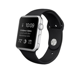 Sportbandje voor Apple Watch 1-9 series 38-40-41mm – Zwart