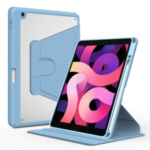 Waltz Draaibare hoes iPad 9 - iPad 8 - iPad 7 - 10.2 inch - Blauw 1