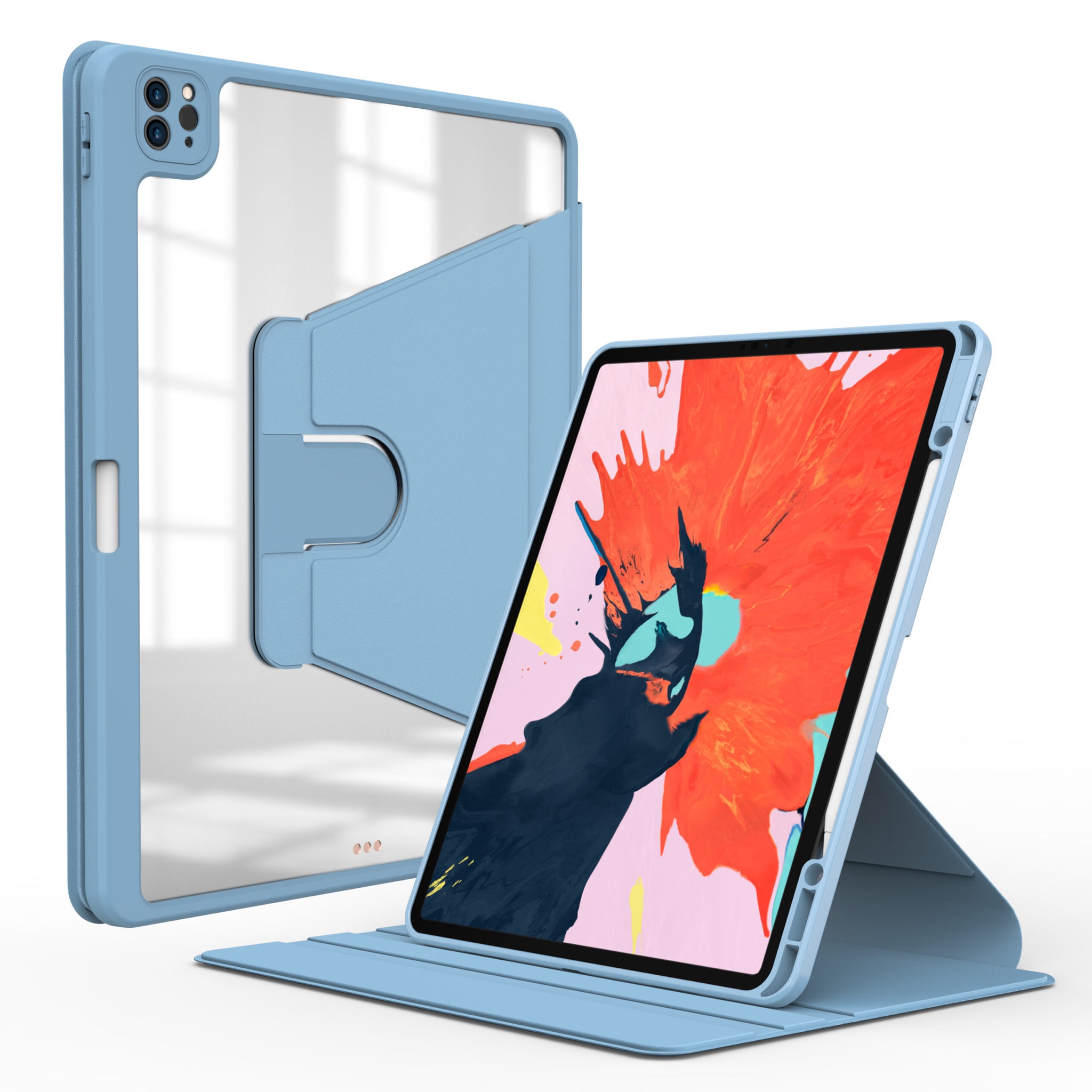 Waltz Draaibare hoes iPad Pro 11 inch - 2022 / 2021 / 2020 - Blauw