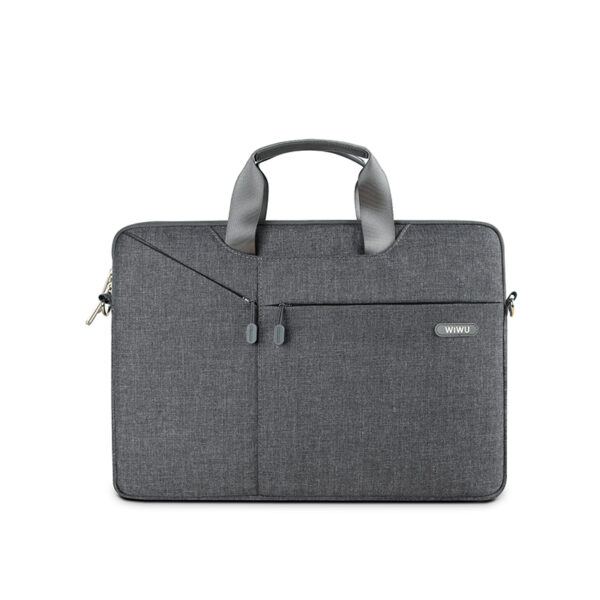 Zakelijke laptop tas tot 13.3 inch - MacBook tas - Grijs 1