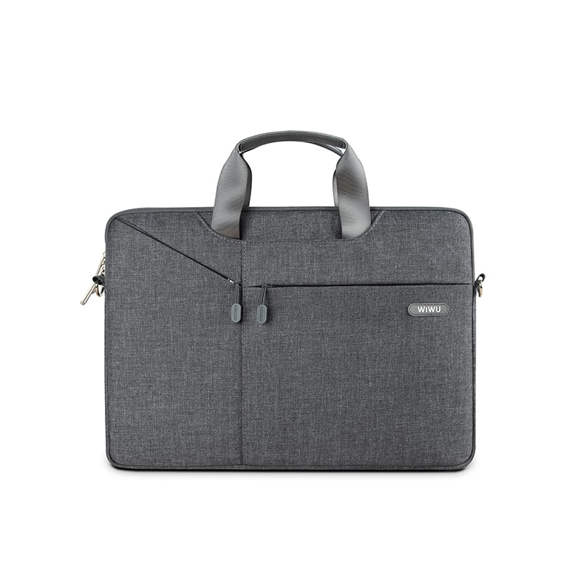 Zakelijke laptop tas tot 13.3 inch - MacBook tas - Grijs 1