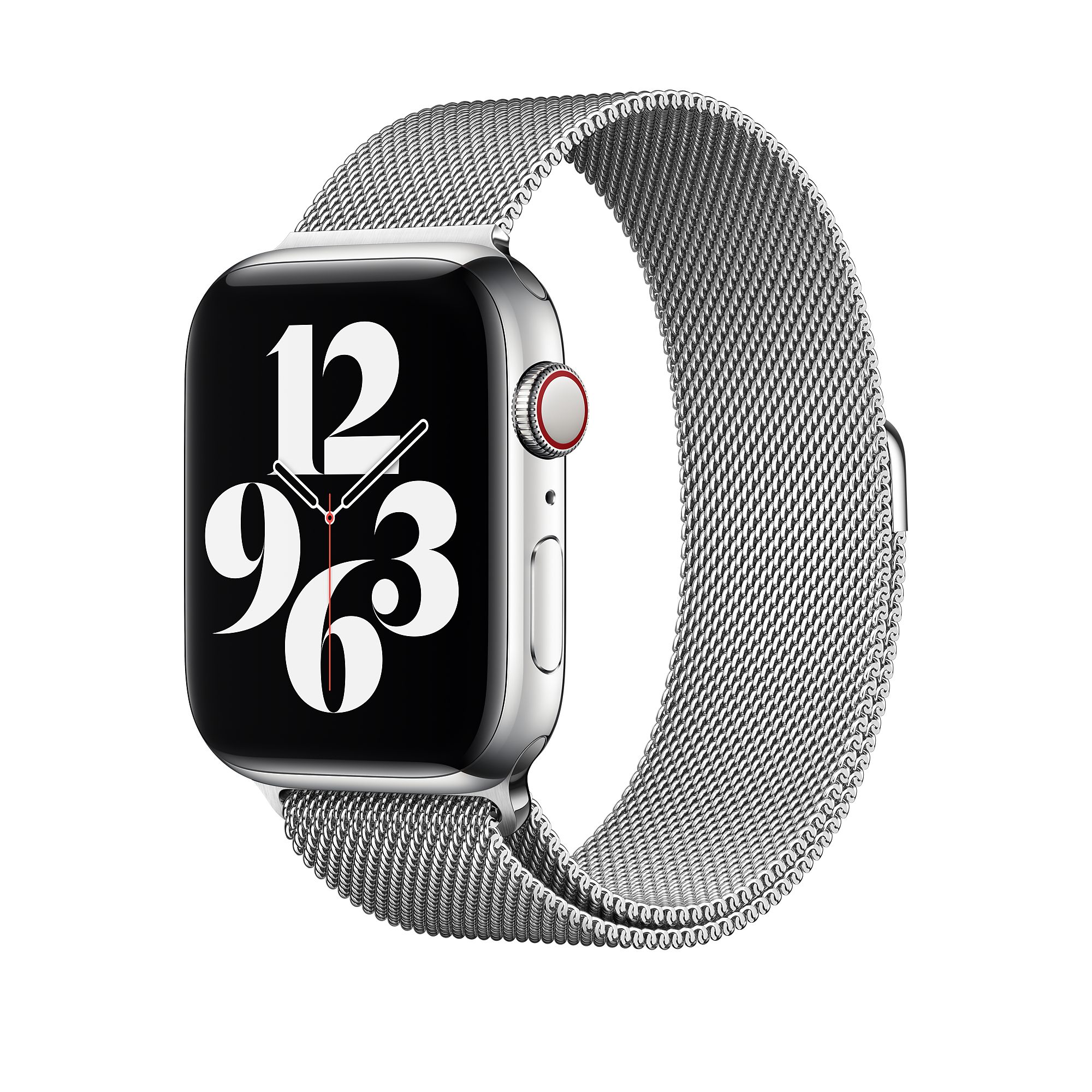 Zilverkleurig Milanees bandje voor de Apple Watch 42-44-45-49mm Main Image