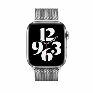 Zilverkleurig Milanees bandje voor de Apple Watch - Zilver 2