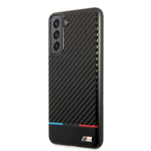 BMW Carbon Tricolor Backcover Samsung Galaxy S21 FE hoesje 2