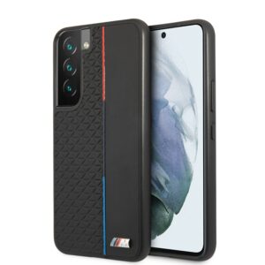 BMW Triangles Tricolor Backcover Samsung Galaxy S22 hoesje 1
