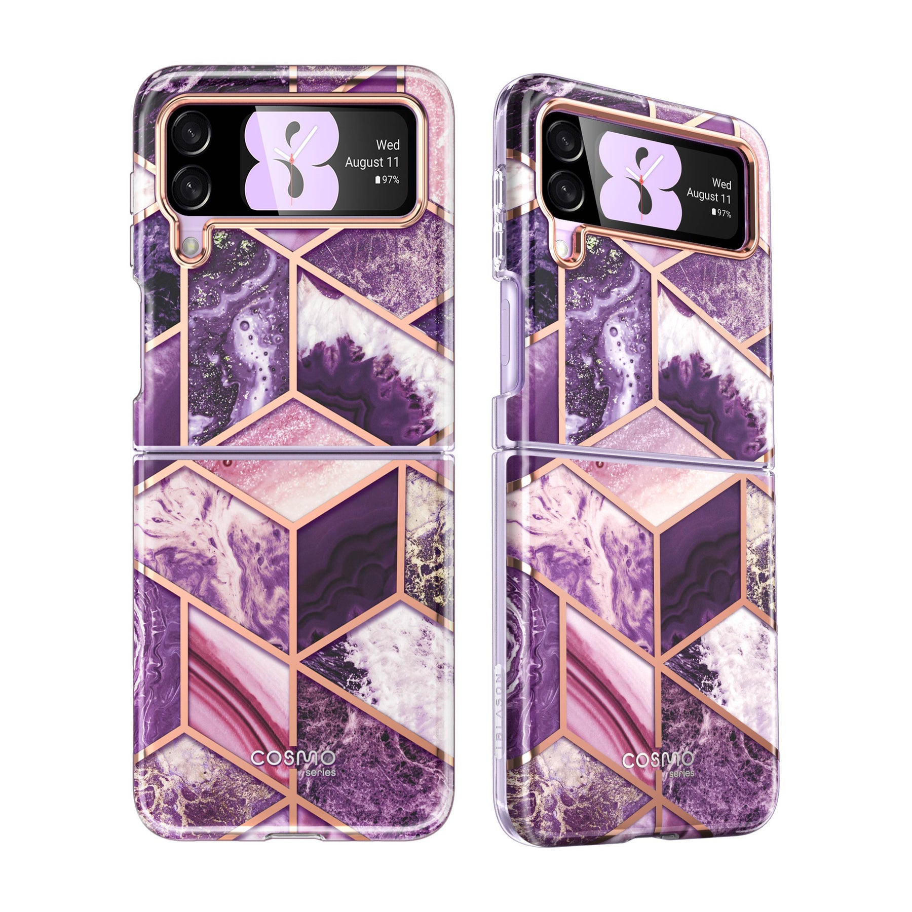 COSMO Samsung Galaxy Z Flip 3 Hoesje - Ameth