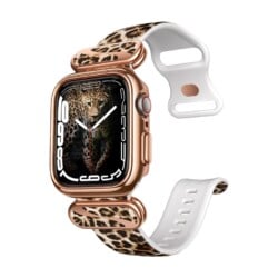Cosmo Apple Watch 44-45mm bandje - Cheetah