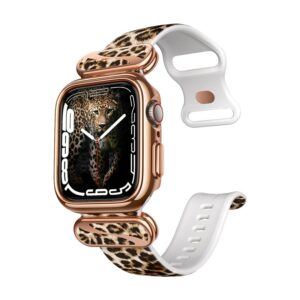 Cosmo Apple Watch 44-45mm bandje – Cheetah