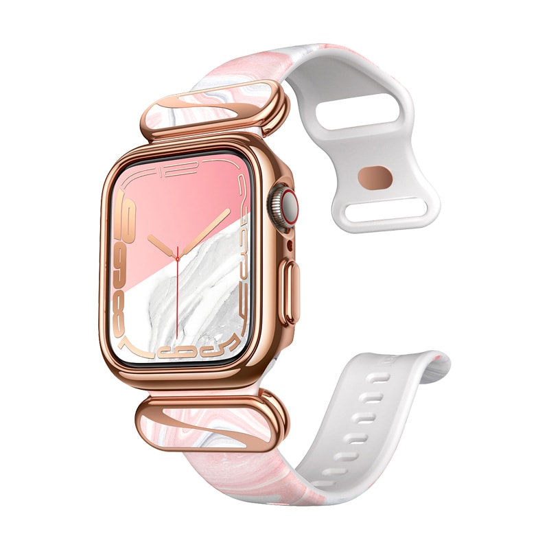 Cosmo Apple Watch 44-45mm bandje - Marmer