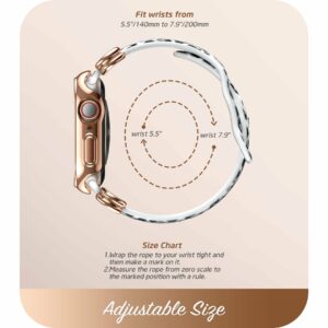 Cosmo Apple Watch bandje bandje - Luipaard v2