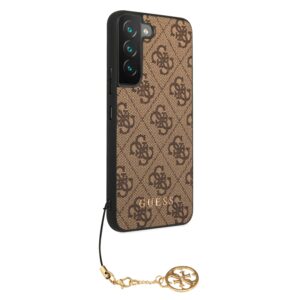 Guess Charms Samsung Galaxy S22 hoesje - Bruin 4