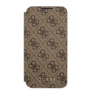 Guess Logo Bookcase hoesje Samsung Galaxy S22 - Bruin 3