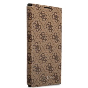 Guess Logo Bookcase hoesje Samsung Galaxy S22 Ultra - Bruin 4