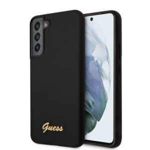 Guess Siliconen hoesje Samsung Galaxy S22 - Zwart 1