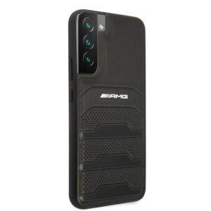 Mercedes AMG Genuine Leather Perforated Samsung S22 hoesje 4