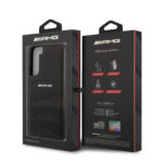 Mercedes AMG Genuine Leather Perforated Samsung S22 Plus hoesje - 7