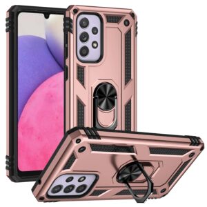 Samsung Galaxy A23 Ringhouder hoesje – Roségoud