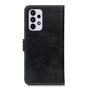 Samsung Galaxy A33 5G hoesje - Krokodillenprint Zwart 3
