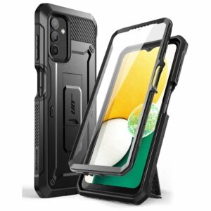 Supcase 360 Backcase met screenprotector Samsung A13 – Zwart