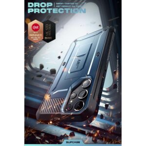 Supcase Backcase hoesje Samsung Galaxy S22 Ultra - Blauw 2