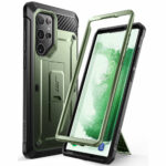 variatie Supcase Backcase hoesje Samsung Galaxy S22 Ultra – Groen