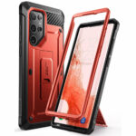 variatie Supcase Backcase hoesje Samsung Galaxy S22 Ultra – Rood