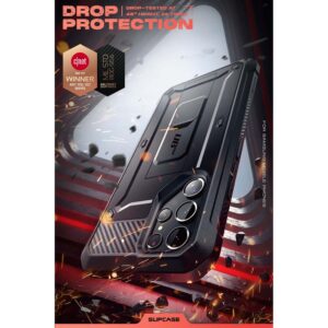 Supcase Backcase hoesje Samsung Galaxy S22 Ultra - Zwart 2