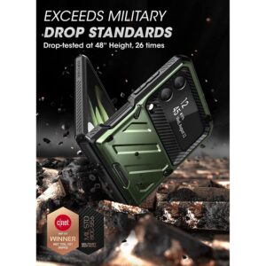 Supcase UB Pro Samsung Galaxy Z Flip 3 Hoesje - Groen 3