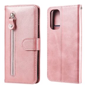 Wallet hoesje Oppo Find X3 lite - Oppo Reno5 5G - Rosegoud